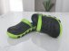 Сланцы CROCS черный/зеленый / 3534
