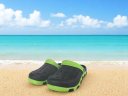 Сланцы CROCS черный/зеленый / 3534 купить в хабаровске купить в хабаровске