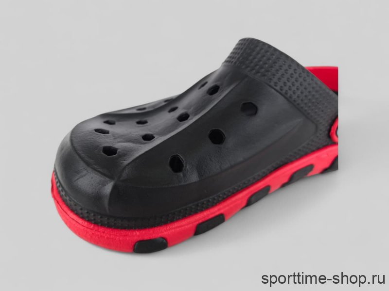 Сланцы CROCS черный/красный / 3536 купить в хабаровске купить в хабаровске