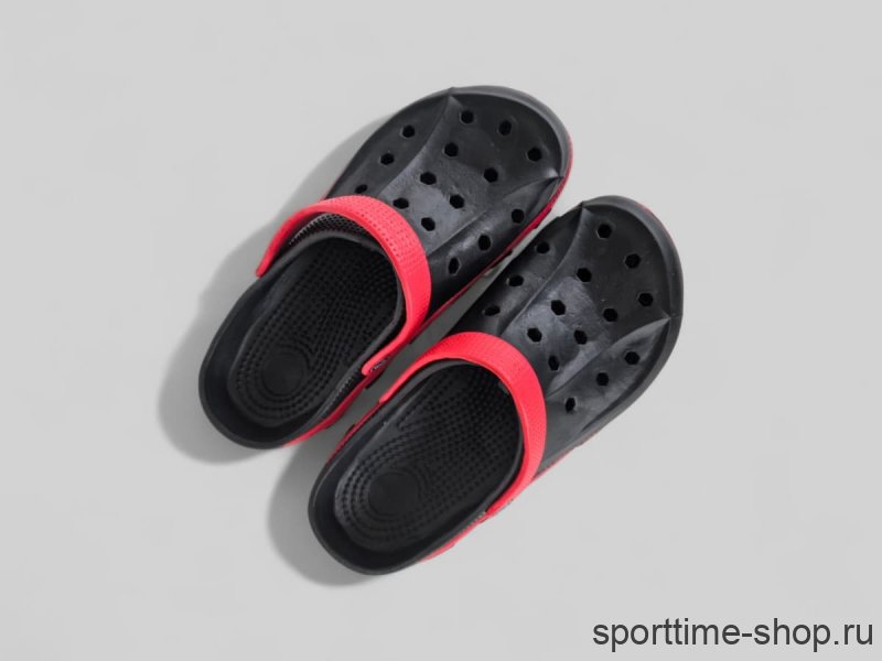 Сланцы CROCS черный/красный / 3536 купить в хабаровске купить в хабаровске