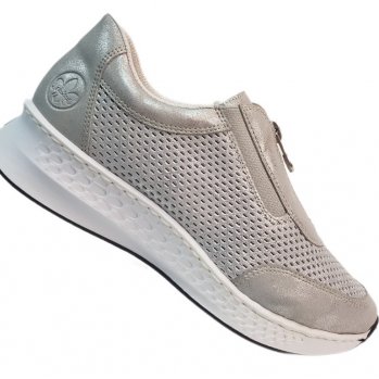 Кроссовки женские летние RIEKER серые (N5657-40)