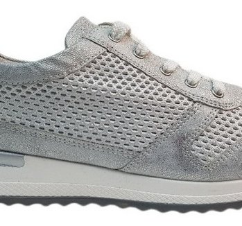 Кроссовки женские летние RIEKER серые (N7028-80)