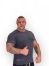 Футболка Мужская бодибилдинг GET BIG темно-серая, 5230 купить в хабаровске купить в хабаровске