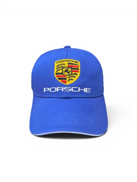 Бейсболка PORSCHE хлопковая голубая / 3037 купить в хабаровске купить в хабаровске