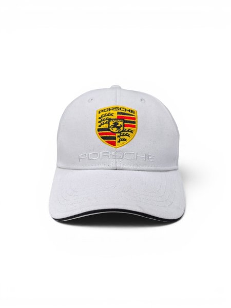 Бейсболка PORSCHE хлопковая белая / 3038 купить в хабаровске купить в хабаровске