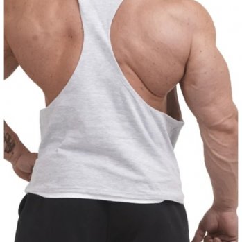 Майка GET BIG св.серая 3562