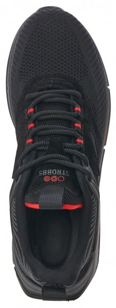 Кроссовки STROBBS черные 3208 купить в хабаровске купить в хабаровске