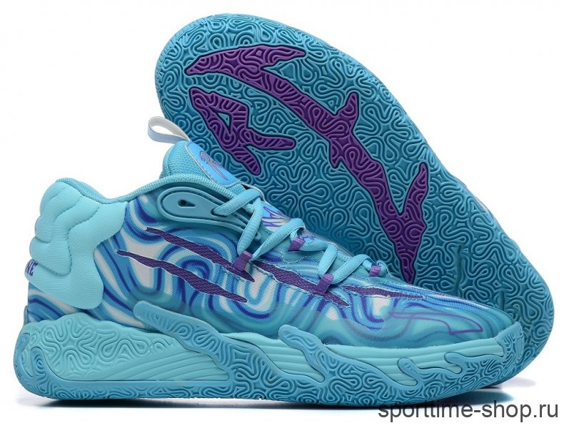 Баскетбольные кроссовки PUMA MB.03 голубые 4767 EUR купить в хабаровске купить в хабаровске