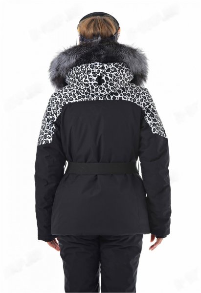 Костюм Женский горнолыжный HIGH EXPERIENCE черный леопард / 6285 купить в хабаровске купить в хабаровске