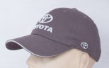 Бейсболка хлопковая TOYOTA серая купить в хабаровске купить в хабаровске