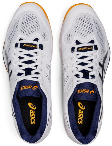 Кроссовки волейбольные Asics Volleyball белый/синий / 5881 купить в хабаровске купить в хабаровске