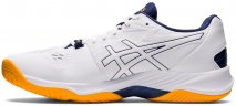 Кроссовки волейбольные Asics Volleyball белый/синий / 5881 купить в хабаровске купить в хабаровске