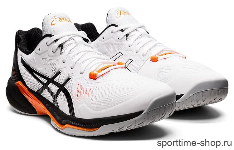 Кроссовки волейбольные Asics Volleyball белый/черный / 5882 купить в хабаровске купить в хабаровске