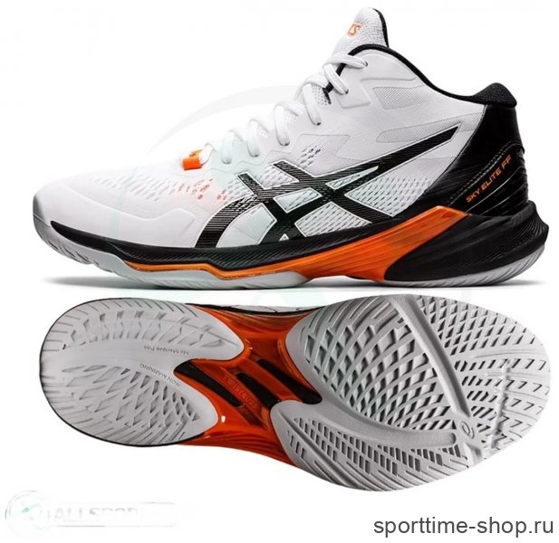 Кроссовки волейбольные Asics Volleyball белый/черный / 5882 купить в хабаровске купить в хабаровске