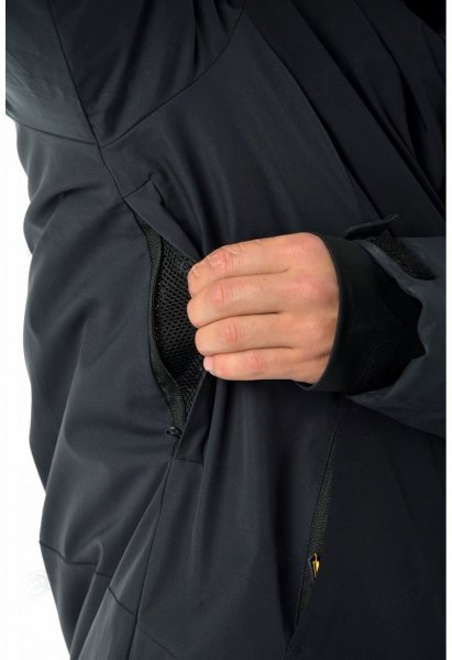 Куртка Мужская горнолыжная HIGH EXPERIENCE черный/серый / 6277 купить в хабаровске купить в хабаровске