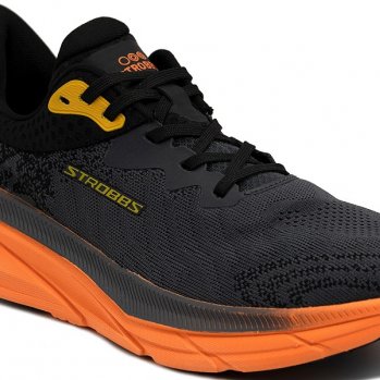 Кроссовки для бега STROBBS серые 5305