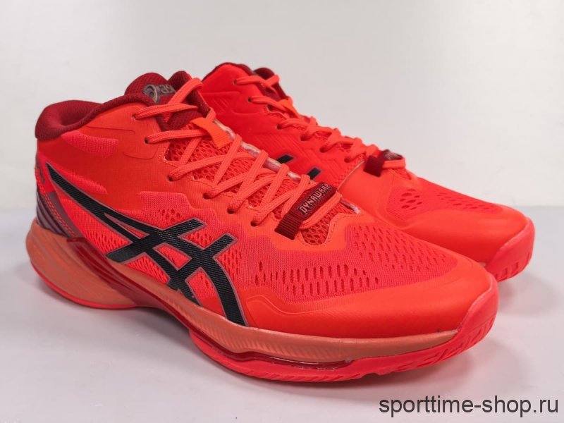 Кроссовки волейбольные Asics Volleyball красные / 5884 купить в хабаровске купить в хабаровске