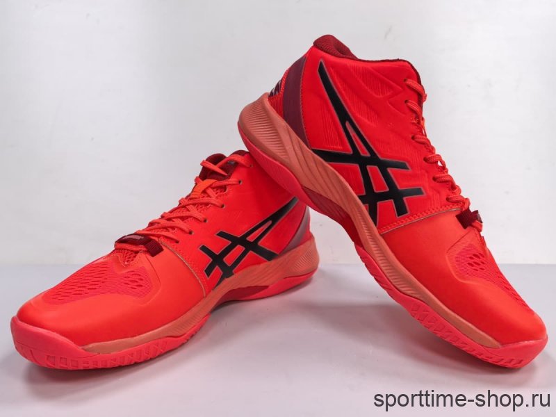 Кроссовки волейбольные Asics Volleyball красные / 5884 купить в хабаровске купить в хабаровске