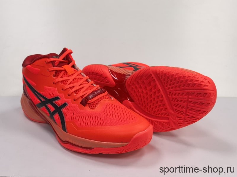 Кроссовки волейбольные Asics Volleyball красные / 5884 купить в хабаровске купить в хабаровске