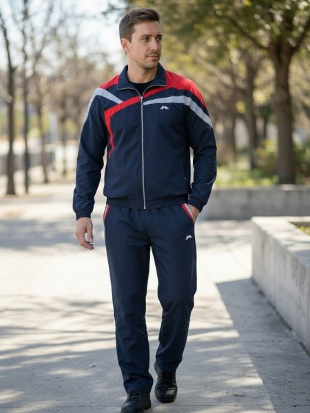 Костюм спортивный мужской MASTER SPORT синий / 151-535 купить в хабаровске купить в хабаровске