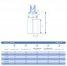 Костюм Мужской горнолыжный TISENTELE темно синий, 2701 купить в хабаровске купить в хабаровске