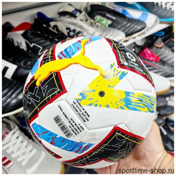 мяч футбольный PUMA LaLiga Santander мультицвет № 5 купить в хабаровске купить в хабаровске