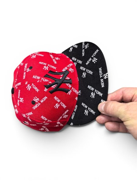 Бейсболка SNAPBACK NEW YORK красная/черная / 4237 купить в хабаровске купить в хабаровске
