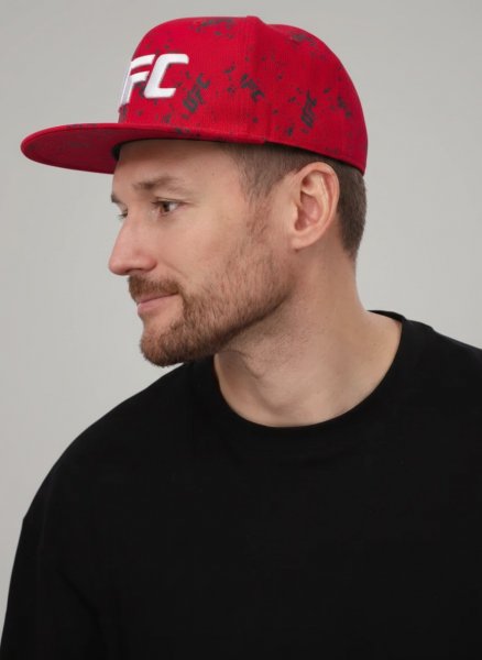 Бейсболка SNAPBACK UFC красная / 6746 купить в хабаровске купить в хабаровске