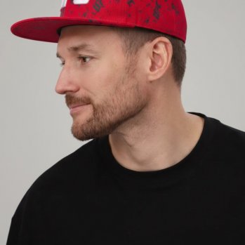 Бейсболка SNAPBACK UFC красная / 6746