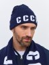 шапка СССР вязанная синяя / 6459 купить в хабаровске купить в хабаровске