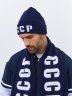 шапка СССР вязанная синяя / 6459 купить в хабаровске купить в хабаровске