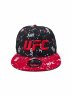 Бейсболка SNAPBACK UFC черная с красным козырьком / 6747 купить в хабаровске купить в хабаровске
