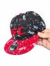 Бейсболка SNAPBACK UFC черная с красным козырьком / 6747 купить в хабаровске купить в хабаровске