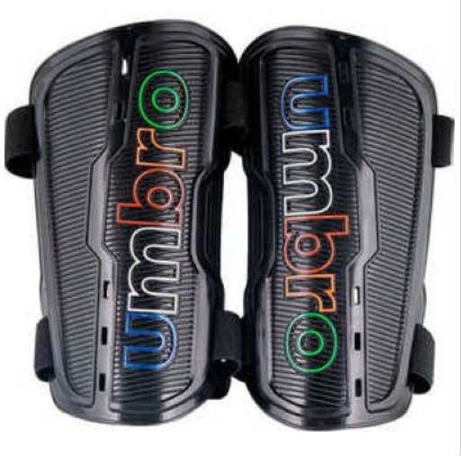 Щитки футбольные UMBRO Veloce C.O.S Mono Slip черный/белый/мультиколор 4111 купить в хабаровске купить в хабаровске