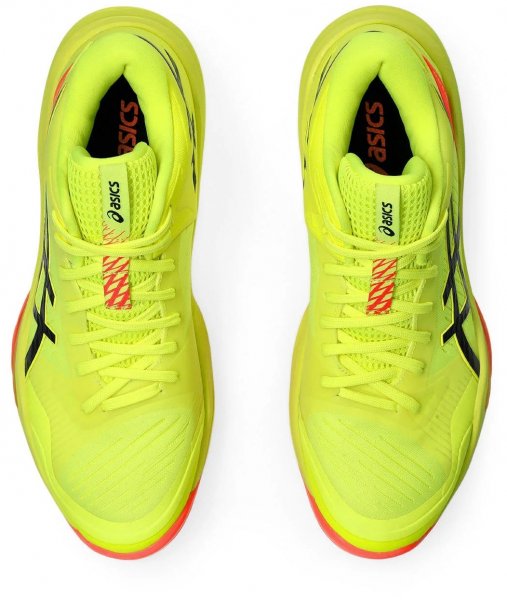 Кроссовки волейбольные Asics Volleyball лайм 5903 купить в хабаровске купить в хабаровске