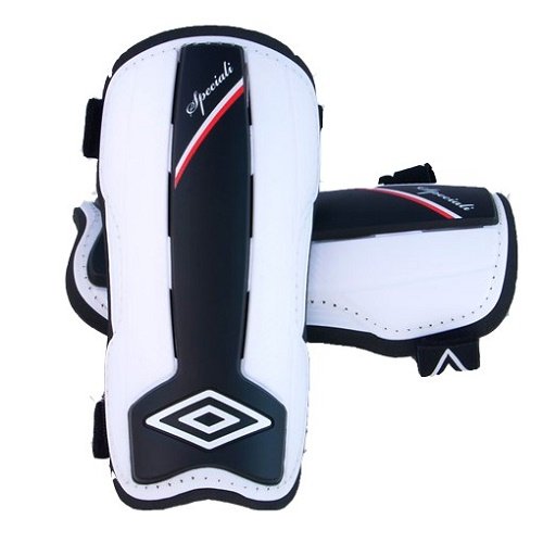 Щитки футбольные UMBRO Speciali Shield белый/черный/красный 503188-356 купить в хабаровске купить в хабаровске