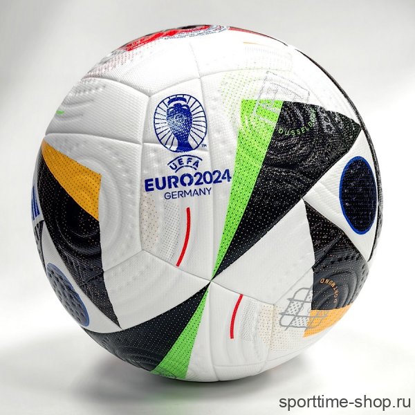 Мяч футбольный UEFA EURO2024 GERMANI белый, размер 5 купить в хабаровске купить в хабаровске