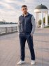 Костюм спортивный PAUL&SHARK синий/серый / 2209 купить в хабаровске купить в хабаровске